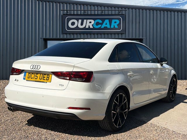 Audi A3 2015 2.0 Tdi Sport Saloon Euro 6 DC15UEB White #3