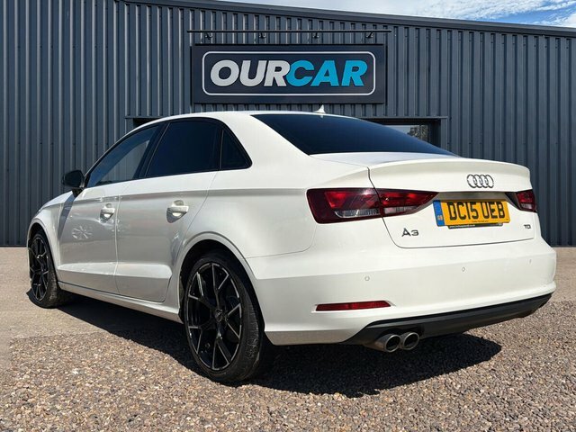 Audi A3 2015 2.0 Tdi Sport Saloon Euro 6 DC15UEB White #5
