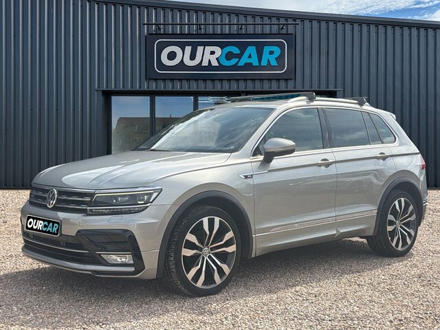 Volkswagen Tiguan 2016 2.0 Tdi Bluemotion Tech R-line Suv Silver