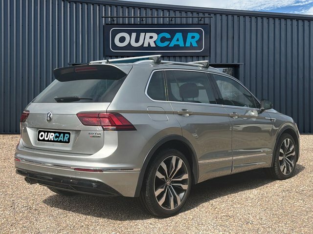 Volkswagen Tiguan 2016 2.0 Tdi Bluemotion Tech R-line Suv YD66HYL Silver #3