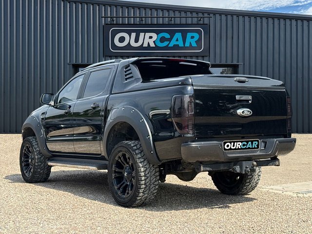 Ford Ranger 2019 2.0 Ecoblue Wildtrak Pickup Double Cab Di Black #5