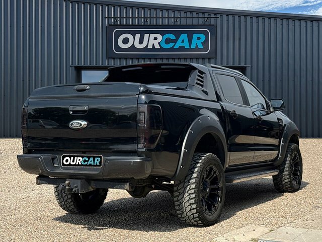 Ford Ranger 2019 2.0 Ecoblue Wildtrak Pickup Double Cab Di Black #3