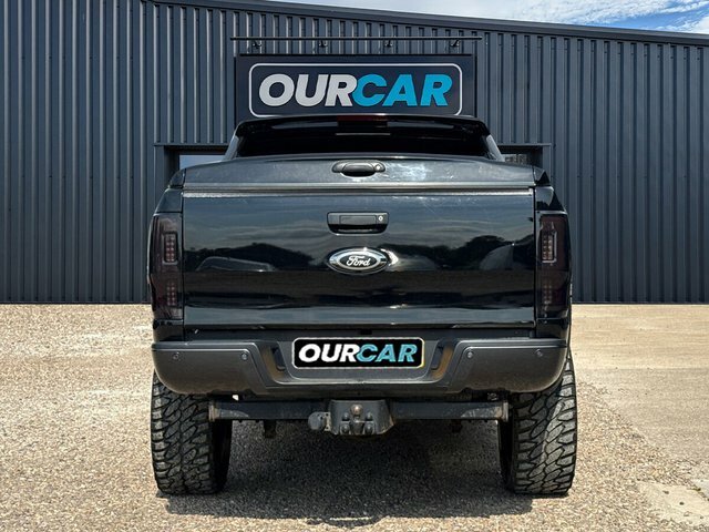 Ford Ranger 2019 2.0 Ecoblue Wildtrak Pickup Double Cab Di Black #4