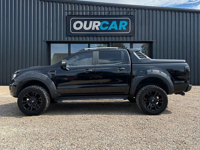Ford Ranger 2019 2.0 Ecoblue Wildtrak Pickup Double Cab Di Black #6