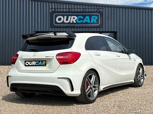 Mercedes-Benz A Class 2014 2.0 A45 Amg Hatchback Spds Dct 4Ma PN64JXZ White #3