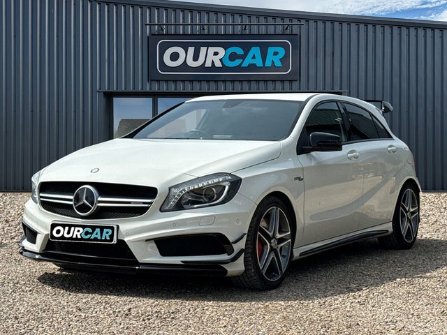 Mercedes-Benz A Class 2014 2.0 A45 Amg Hatchback Spds Dct 4Ma White