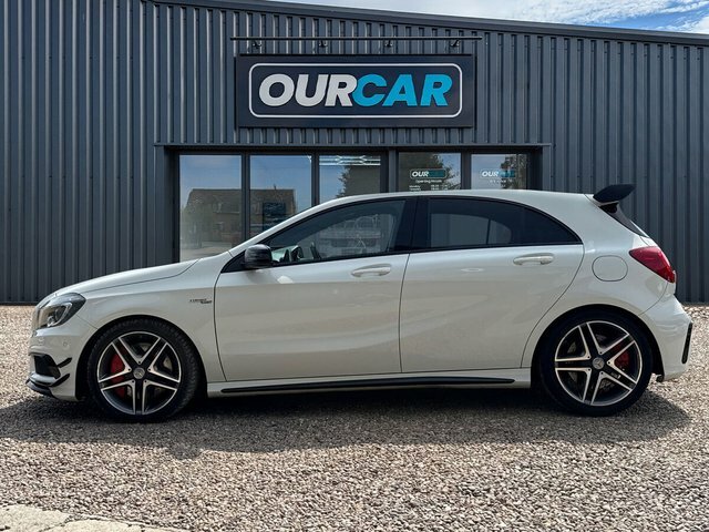 Mercedes-Benz A Class 2014 2.0 A45 Amg Hatchback Spds Dct 4Ma PN64JXZ White #6