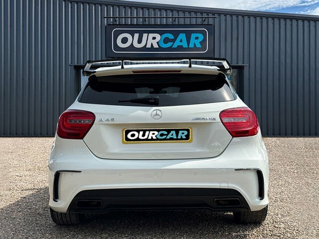 Mercedes-Benz A Class 2014 2.0 A45 Amg Hatchback Spds Dct 4Ma PN64JXZ White #4