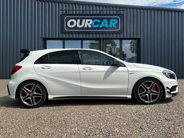 Mercedes-Benz A Class 2014 2.0 A45 Amg Hatchback Spds Dct 4Ma PN64JXZ White #2