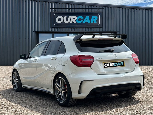 Mercedes-Benz A Class 2014 2.0 A45 Amg Hatchback Spds Dct 4Ma PN64JXZ White #5