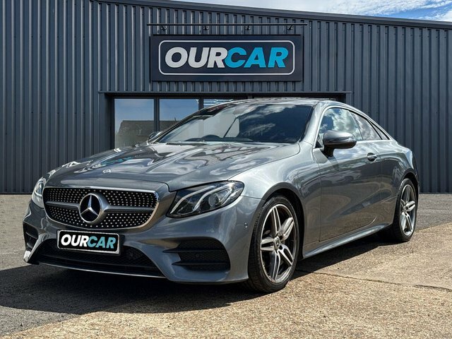 Mercedes-Benz E Class 2018 2.0 E220d Amg Line Coupe G-tronic Grey