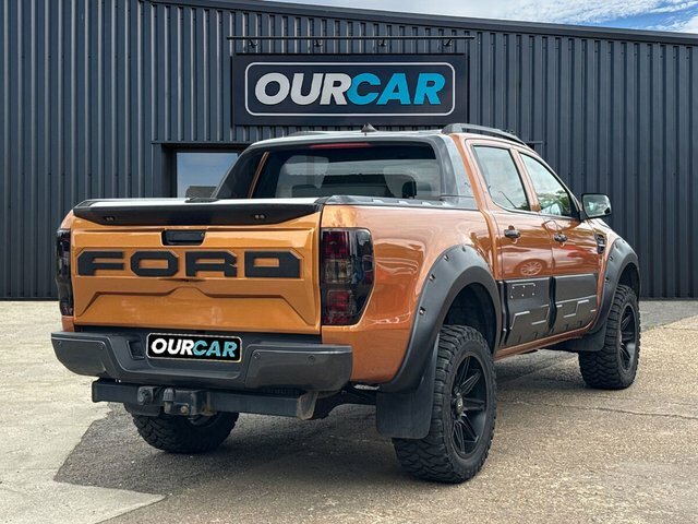 Ford Ranger 2020 2.0 Ecoblue Wildtrak Pickup Double Cab Di HJ70NCX Orange #3