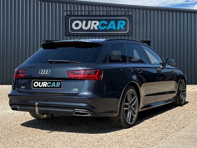 Audi A6 Avant 2017 3.0 Tdi V6 Black Edition Estate S Blue #3