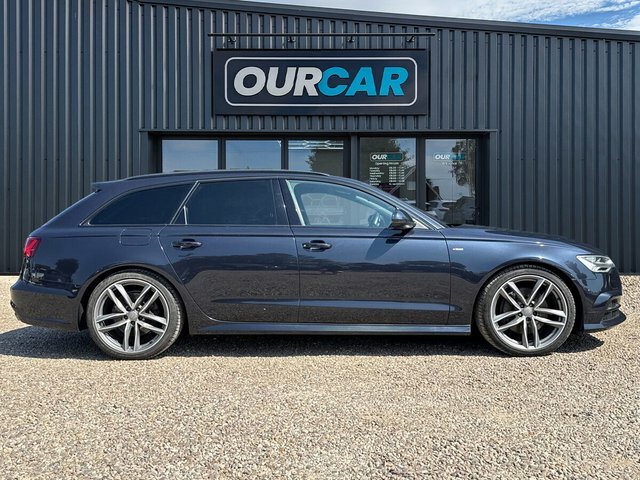 Audi A6 Avant 2017 3.0 Tdi V6 Black Edition Estate S Blue #2