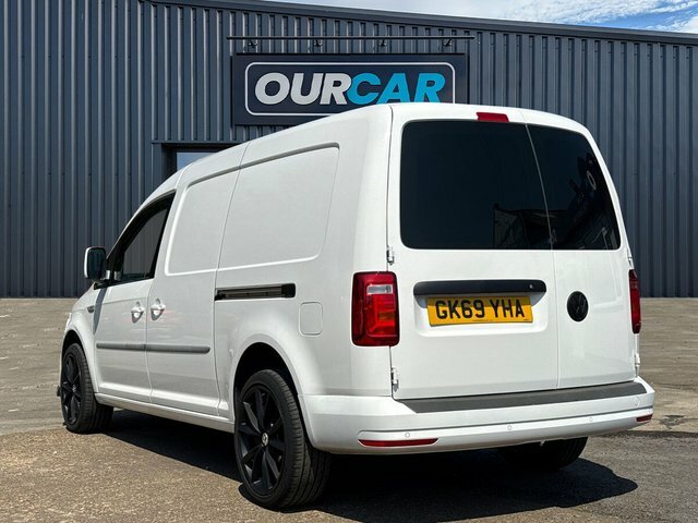Volkswagen Caddy Maxi 2019 2.0 Tdi C20 Trendline Panel Van 6Dr Ma GK69YHA White #5