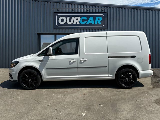 Volkswagen Caddy Maxi 2019 2.0 Tdi C20 Trendline Panel Van 6Dr Ma GK69YHA White #6