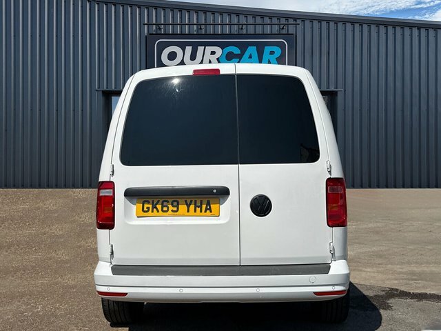 Volkswagen Caddy Maxi 2019 2.0 Tdi C20 Trendline Panel Van 6Dr Ma GK69YHA White #4