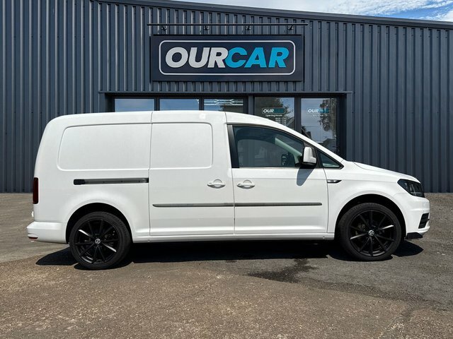 Volkswagen Caddy Maxi 2019 2.0 Tdi C20 Trendline Panel Van 6Dr Ma GK69YHA White #2