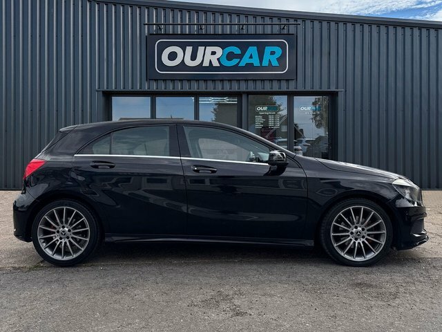 Mercedes-Benz A Class 2014 1.5 A180 Cdi Amg Sport Hatchback M Black #2