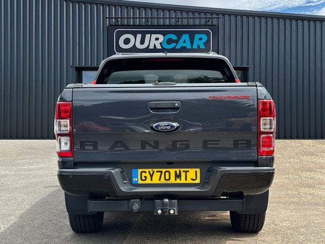 Ford Ranger 2020 2.0 Ecoblue Wildtrak Pickup Double Cab Di GY70MTJ Grey #4