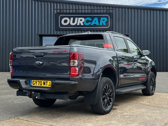 Ford Ranger 2020 2.0 Ecoblue Wildtrak Pickup Double Cab Di GY70MTJ Grey #3