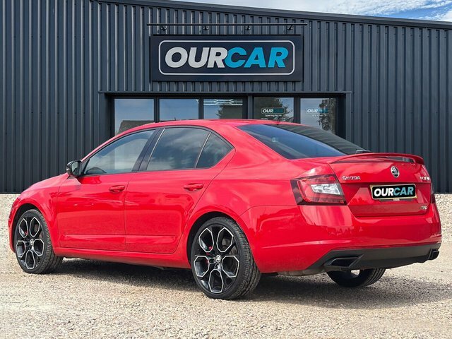 Skoda Octavia 2018 2.0 Tsi Vrs Hatchback Dsg Euro 6 MJ18NXZ Red #5