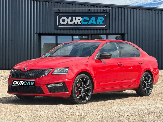 Skoda Octavia 2018 2.0 Tsi Vrs Hatchback Dsg Euro 6 Red