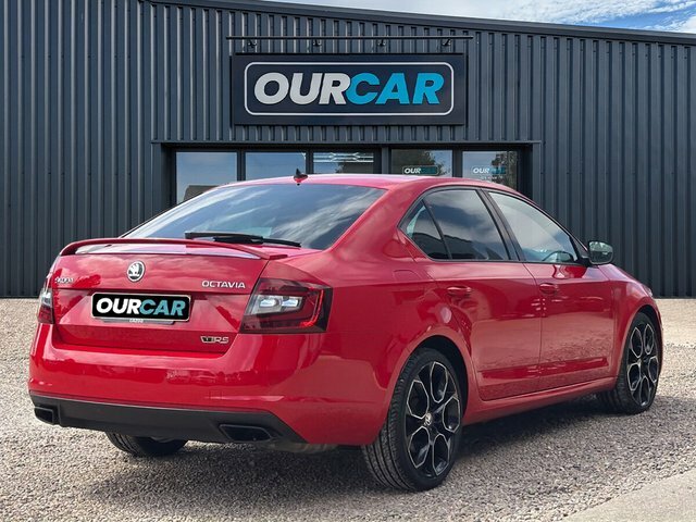 Skoda Octavia 2018 2.0 Tsi Vrs Hatchback Dsg Euro 6 MJ18NXZ Red #3