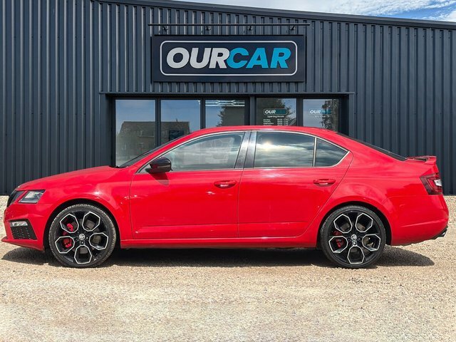 Skoda Octavia 2018 2.0 Tsi Vrs Hatchback Dsg Euro 6 MJ18NXZ Red #6