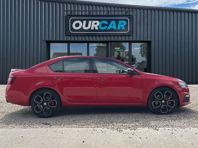 Skoda Octavia 2018 2.0 Tsi Vrs Hatchback Dsg Euro 6 MJ18NXZ Red #2