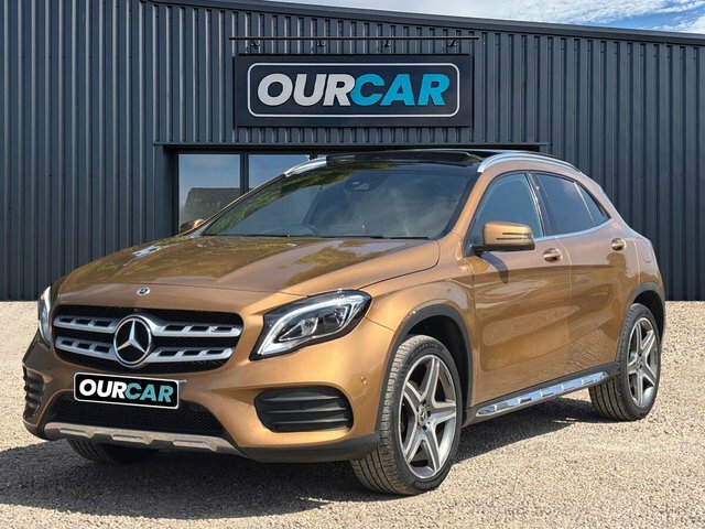 Mercedes-Benz GLA Class 2017 1.6 Gla200 Amg Line Premium Plus Suv Pe Beige