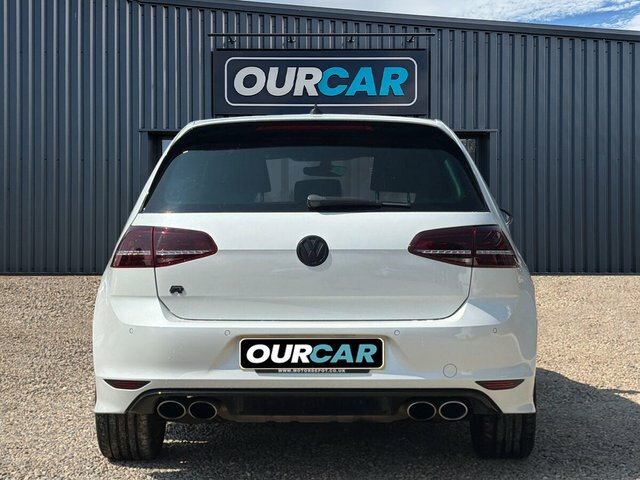 Volkswagen Golf 2017 2.0 Tsi Bluemotion Tech R Hatchback Petro YL66UFD White #4