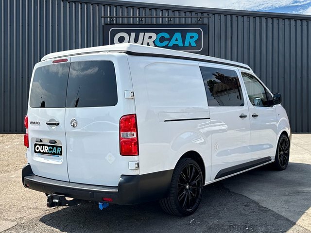 Vauxhall Vivaro 2020 1.5 Turbo D 2900 Dynamic Panel Converted Camp White #3