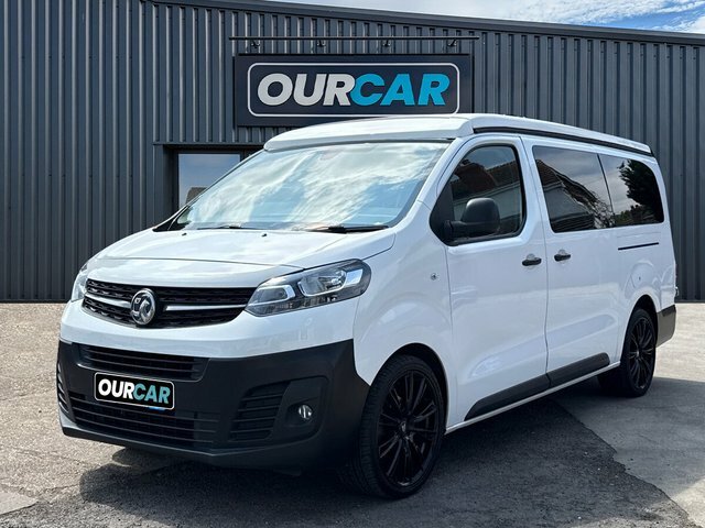 Vauxhall Vivaro 2020 1.5 Turbo D 2900 Dynamic Panel Converted Camp White