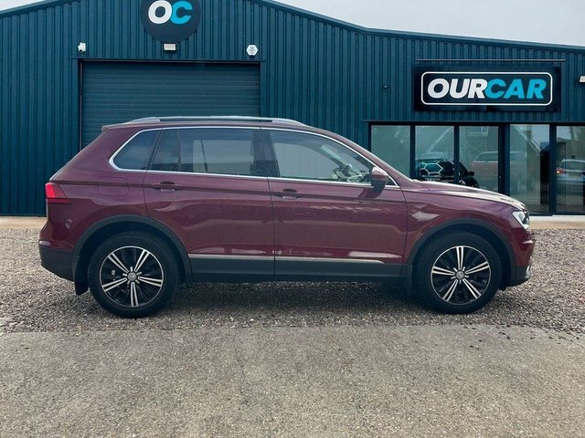 Volkswagen Tiguan 2016 2.0 Tdi Bluemotion Tech Se Navigation Suv Red #2