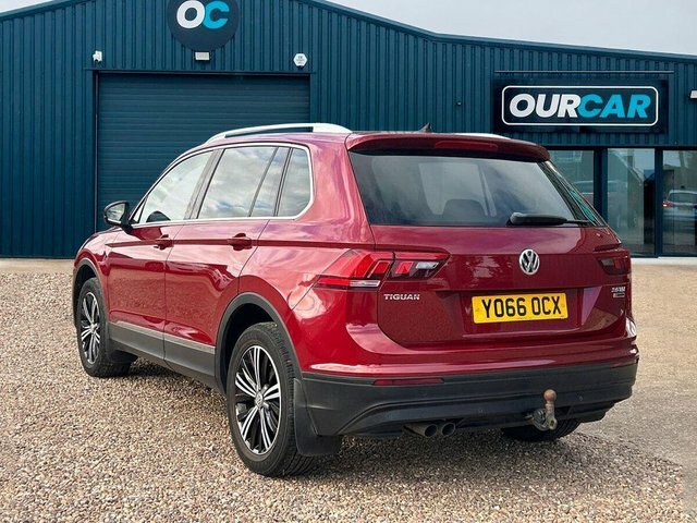 Volkswagen Tiguan 2016 2.0 Tdi Bluemotion Tech Se Navigation Suv Red #5