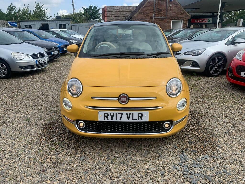 Fiat 500 1.2 Lounge Euro 6 Ss Yellow #4