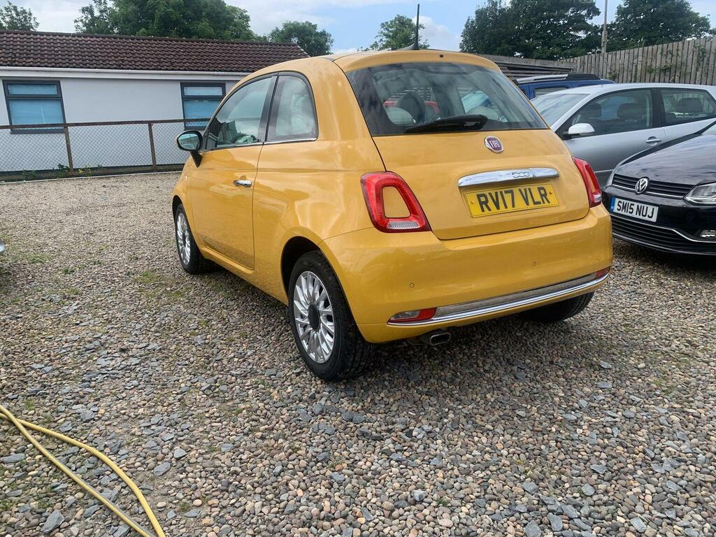 Fiat 500 1.2 Lounge Euro 6 Ss Yellow #2