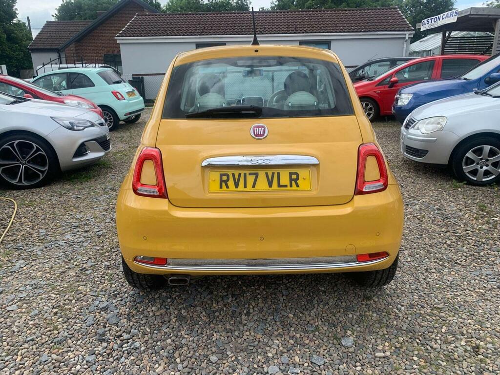 Fiat 500 1.2 Lounge Euro 6 Ss Yellow #5