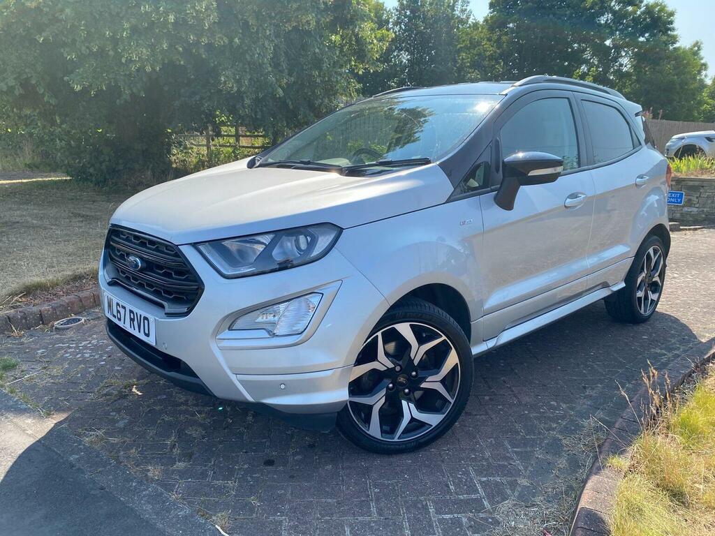 Ford Ecosport 1.0T Ecoboost St-line Euro 6 Ss Silver