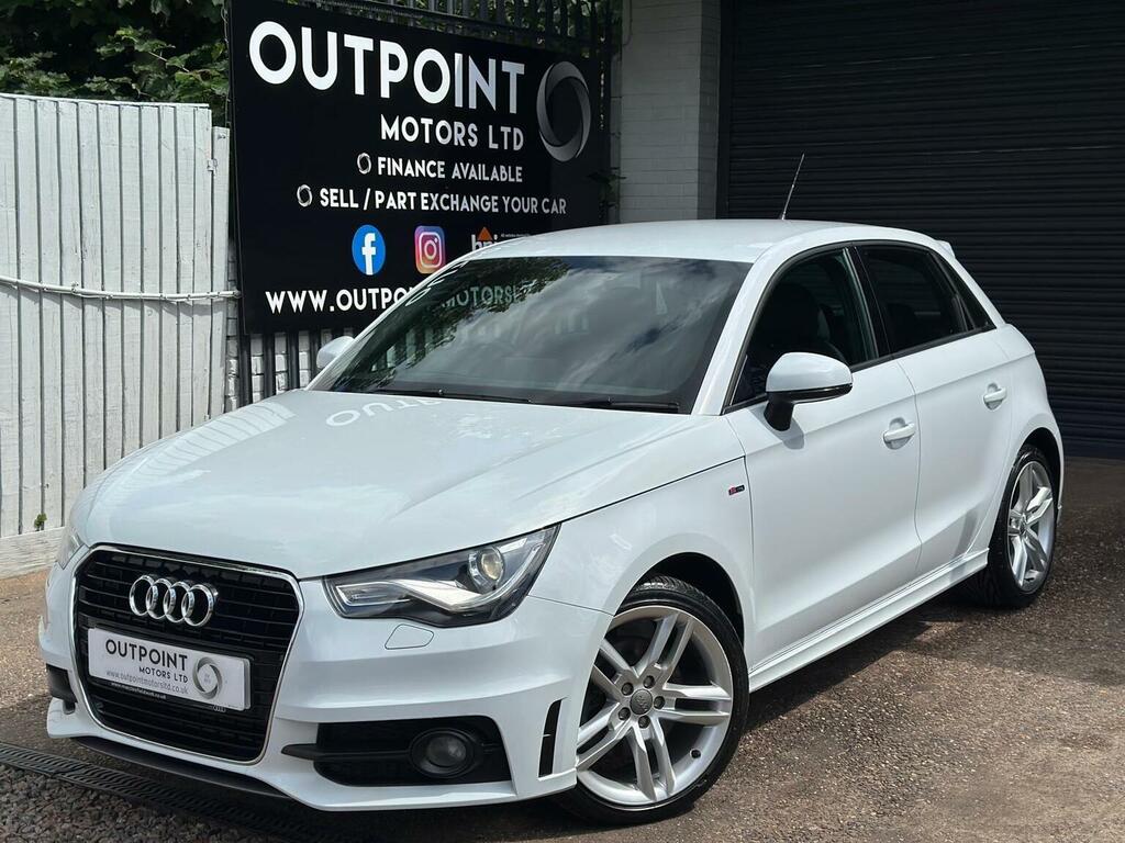 Audi A1 1.6 Tdi S Line Sportback Euro 5 Ss White #5