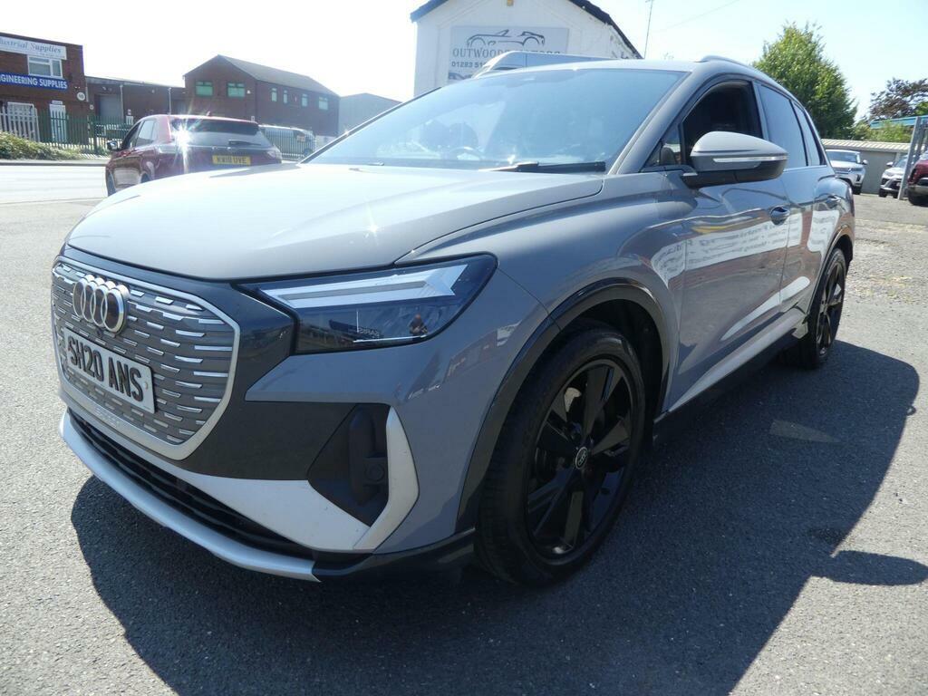 Audi Q4 E Tron 40 S Line Grey