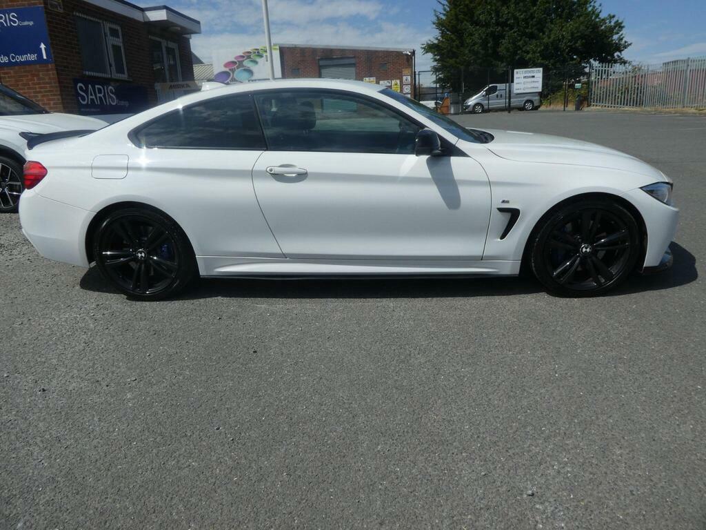 BMW 4 Series 2.0 420D M Sport Euro 6 S S White #4
