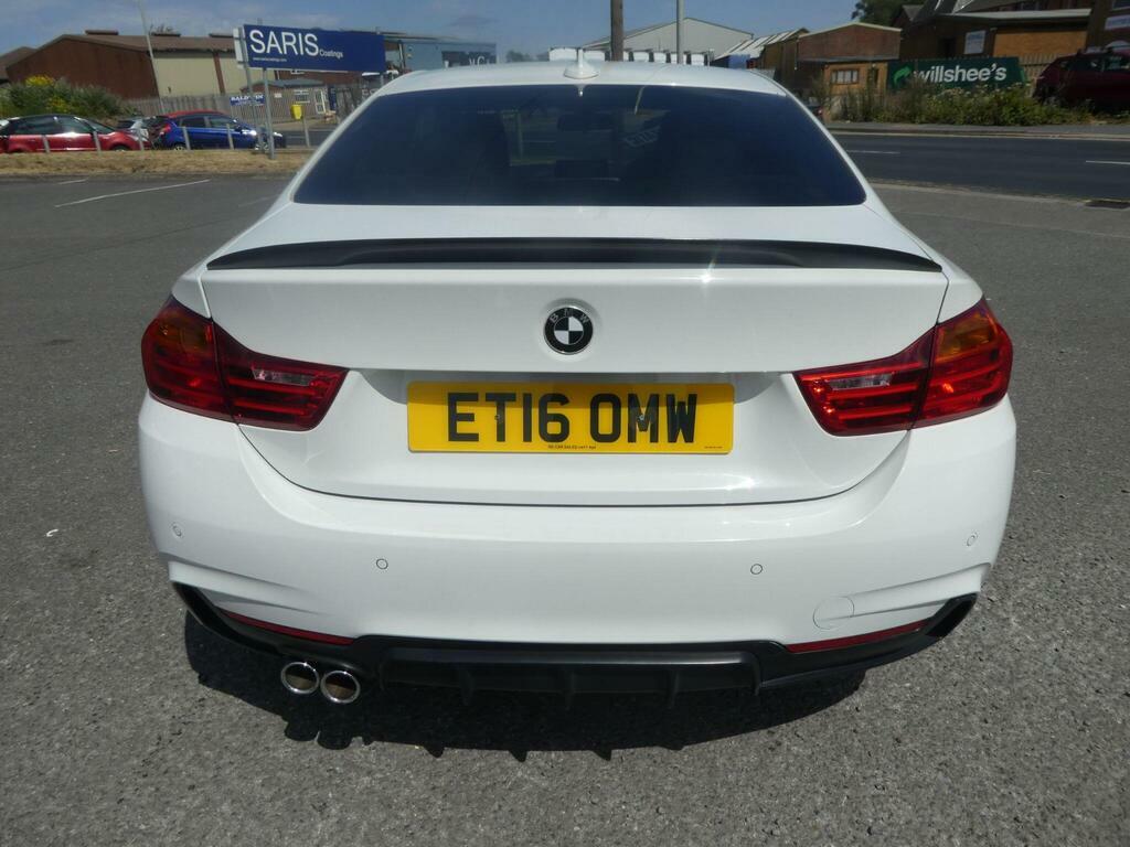 BMW 4 Series 420D Luxury White #9