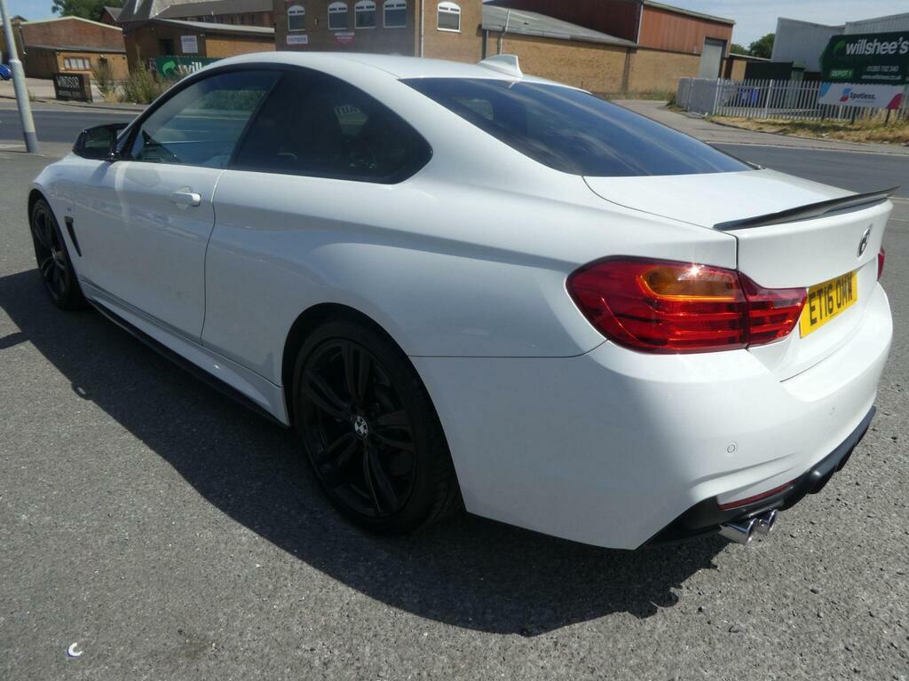 BMW 4 Series 420D Luxury White #10