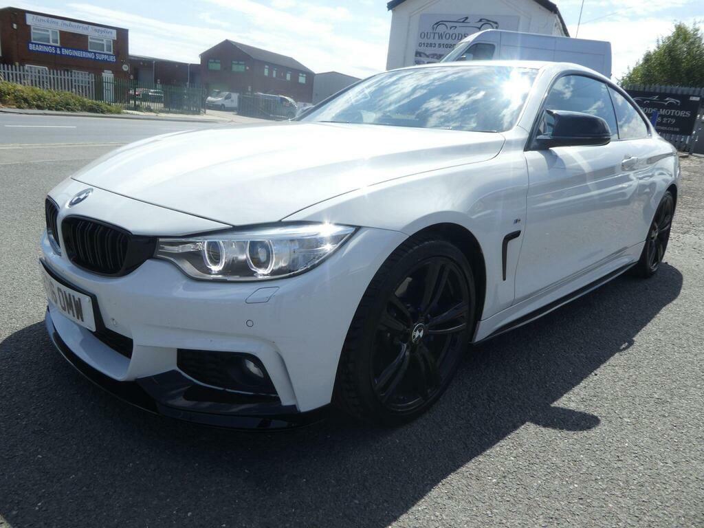 BMW 4 Series 2.0 420D M Sport Euro 6 S S White