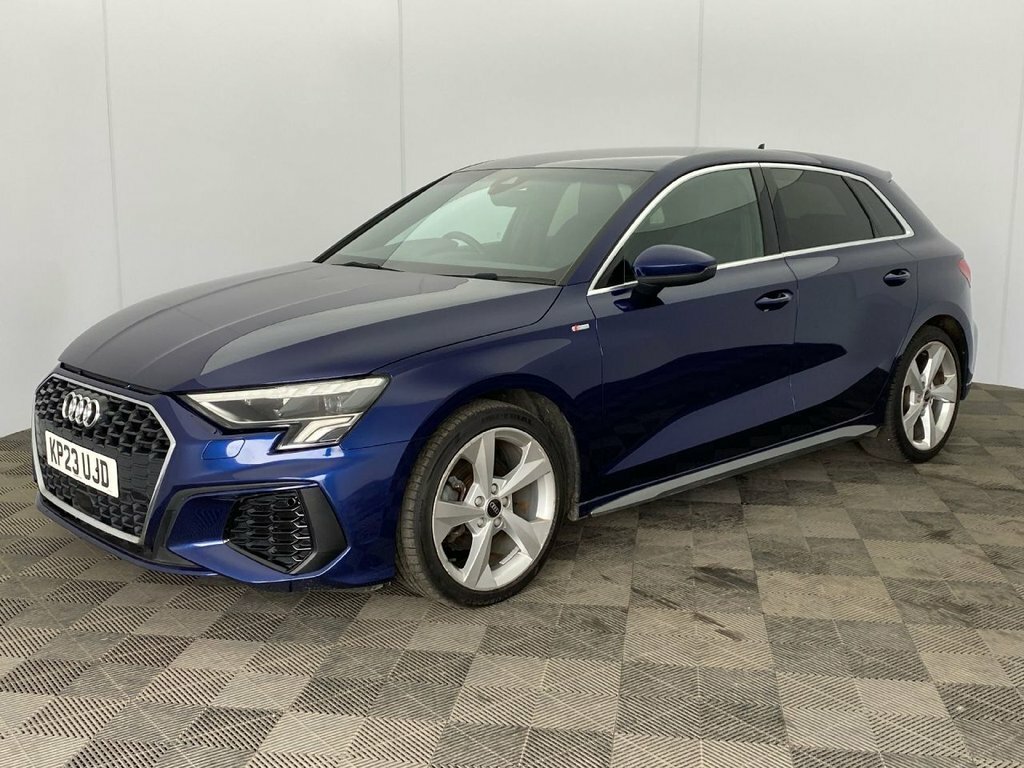 Audi A3 1.5L S Line Blue