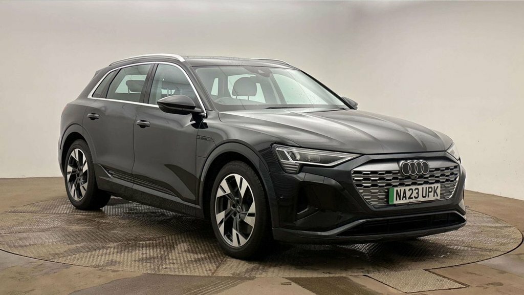 Audi Q8 e tron Suv Black