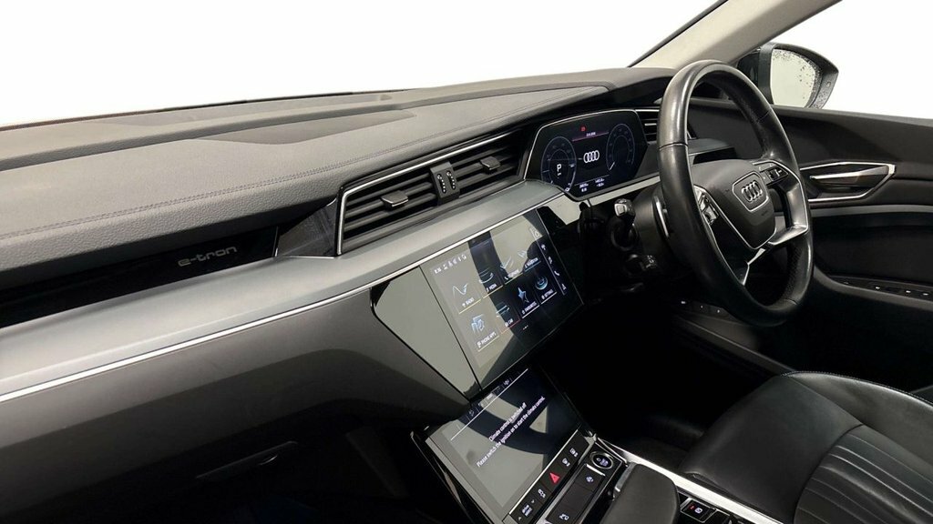 Audi Q8 e tron Suv Black #6