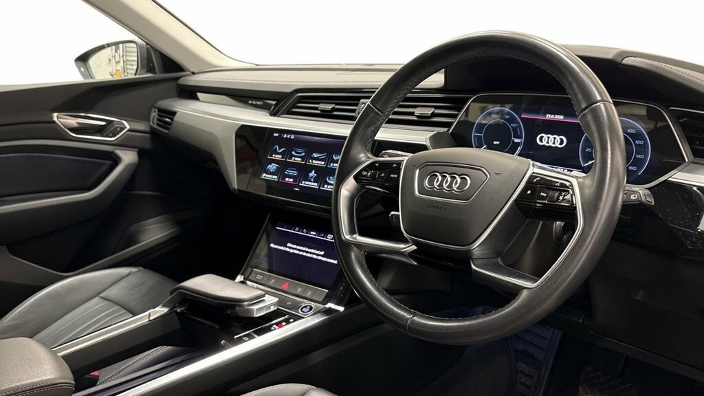 Audi Q8 e tron Suv Black #3